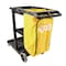 Impact Products Janitorial Cart, Three-Shelves, 20-1/2w x 48d x 38h, Blue IMP 6850 - alternate 3